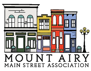 Mount Airy Main Street Association Logo.